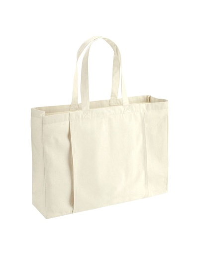 [CTEN 433] HURUP - Gym/Yoga 310GSM Cotton Tote Bag - White