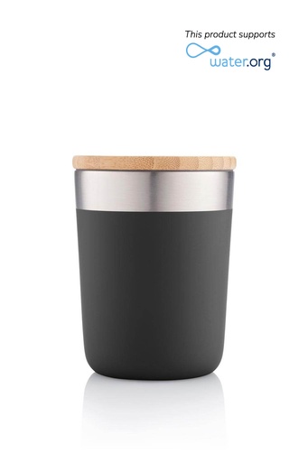 [DWHL 3178] R-LAREN - CHANGE Collection Recycled Insulated Mug - Black