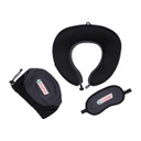 ZABARI - SANTHOME Travel Set (Pillow and Eyemask in Pouch)