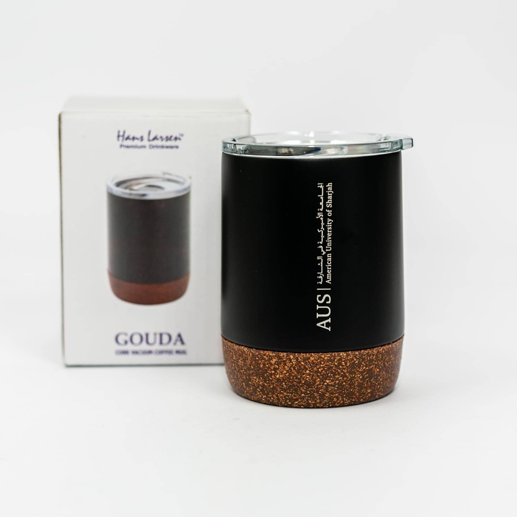 AUS Insulated Stainless Steel Mug with Cork - 180ml