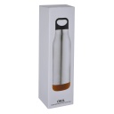CREIL - Giftology Insulated Water Bottle with Cork Base - Steel