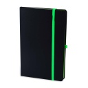SUKH - SANTHOME A5 Hardcover Ruled Notebook Black-Green