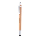 Set Of Bamboo Push-up Mechanism Ball Pen And Mechanical Pencil
