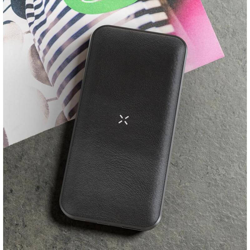 ALBECK - Recycled Leather 10000mAh PD Powerbank - Black/Black