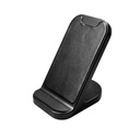 BASEL - @memorii Recycled 10W Wireless Charger Phone Stand - Black