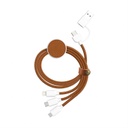 KOPER - @memorii Recycled 6 in 1 Charging Cable - White