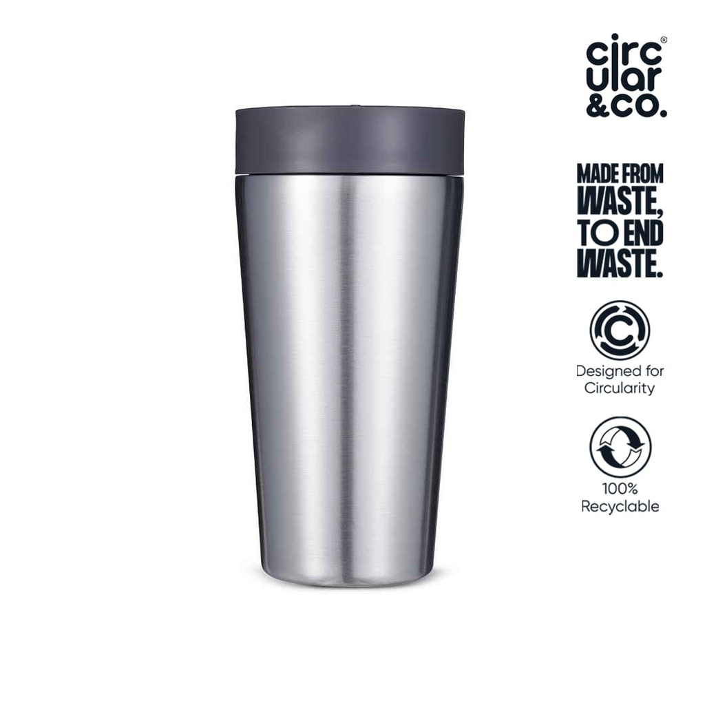 Circular Cup - Recycled Stainless Steel Cup 12oz