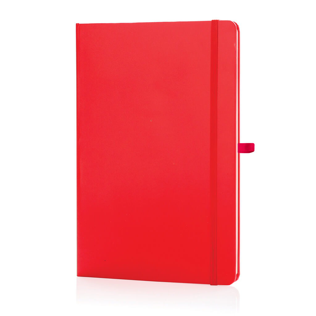 BUKH - SANTHOME A5 Hardcover Ruled Notebook Red