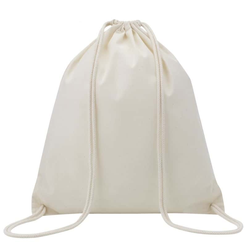 Eco-neutral Cotton Draw String Bags 240GSM - Natural