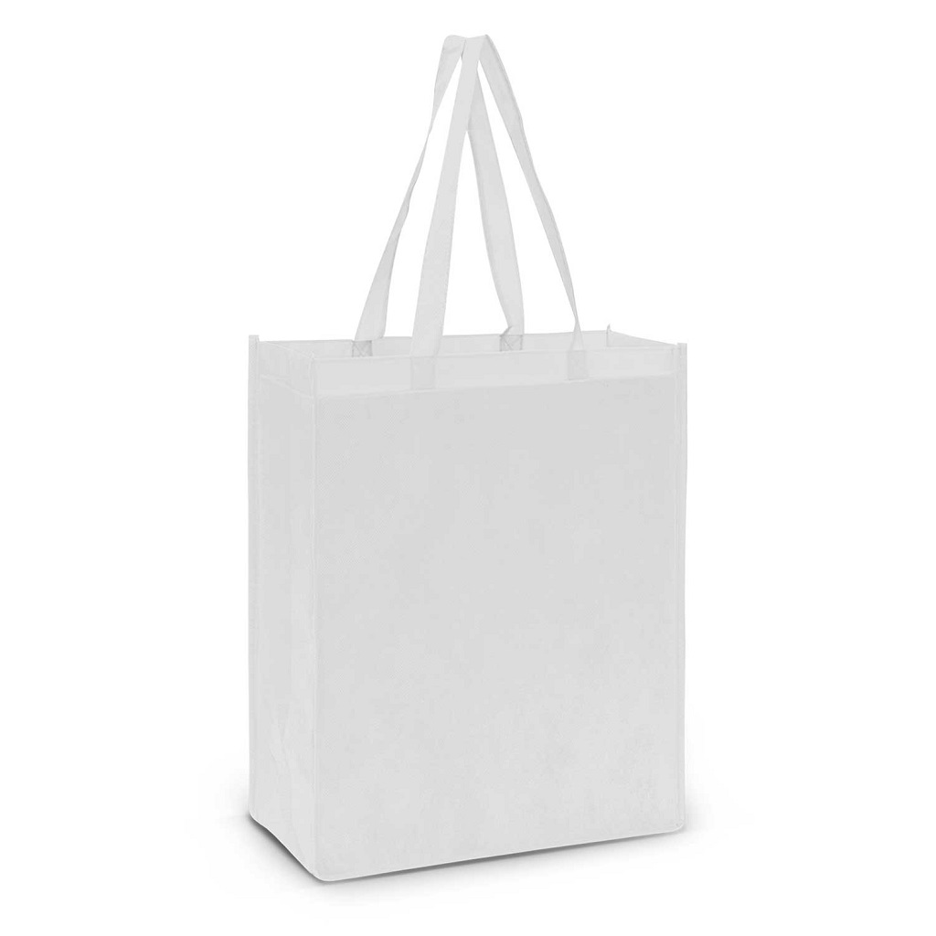 Non-woven Shopping Bag Vertical White