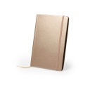 [NBMK 102] PU A5 Notepad In Metallic Gold Color