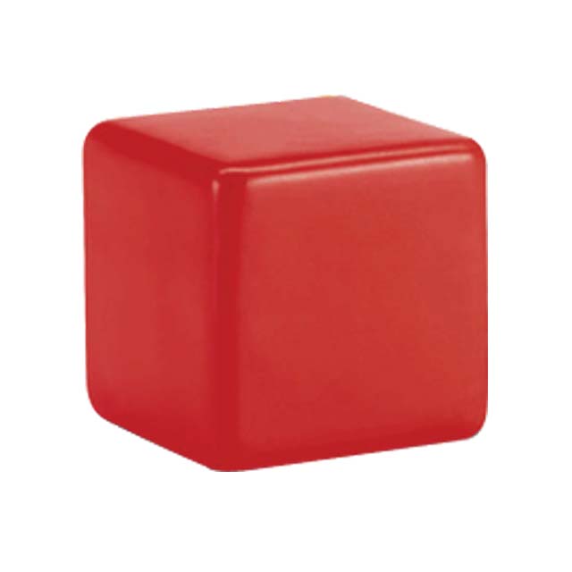 Square Shape Stress Reliever-Red