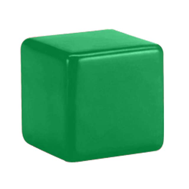 Square Shape Stress Reliever-Green