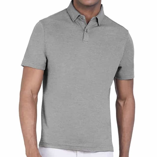 BDNC - SANTHOME Polo Shirt with UV protection (X-Large, Grey Melange)
