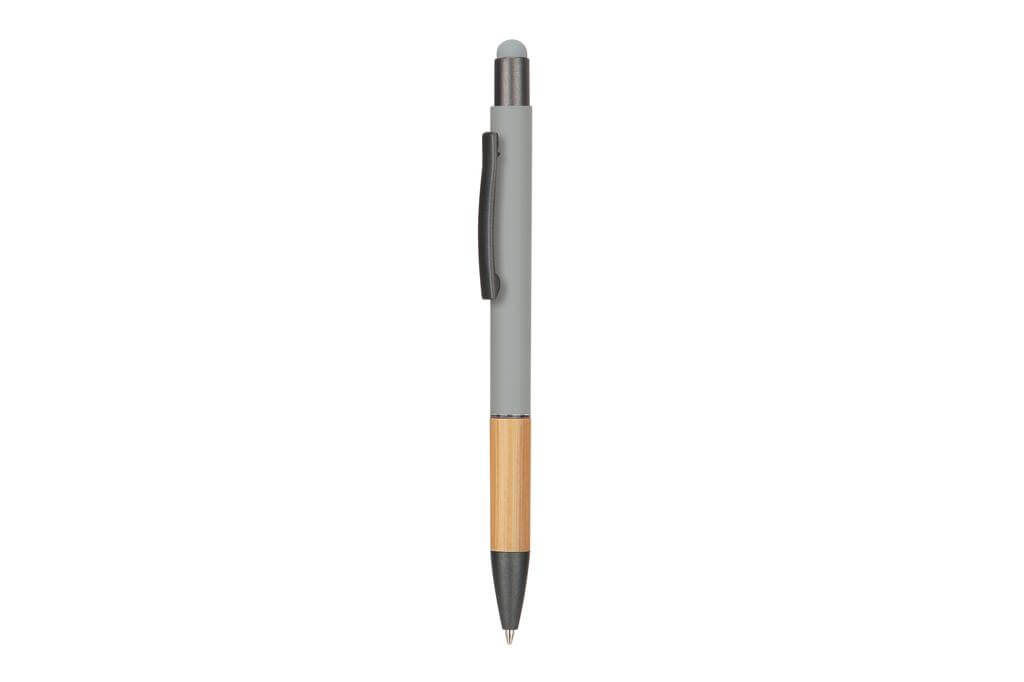 AYTOS - Metal Stylus Pen with Bamboo Grip - Grey