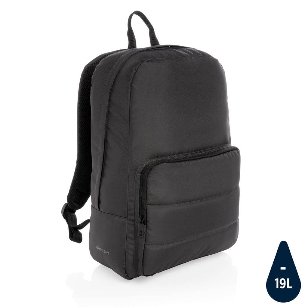 Impact AWARE™ RPET Basic 15.6&quot; Laptop Backpack - Black