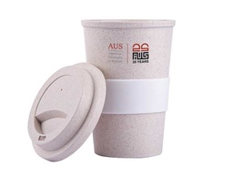 [AUS25-DW12] AUS Reusable Wheatstraw Mug - 380ml