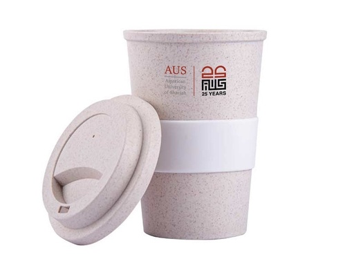 [AUS25-DW12] AUS Reusable Wheatstraw Mug - 380ml
