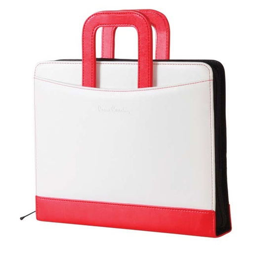 [ITPC 104] NANTES- Folder With Powerbank White / Red